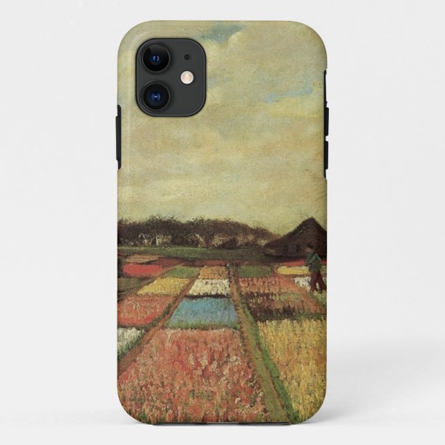 Bulb Fields by Vincent van Gogh Case-Mate iPhone Case (Back)