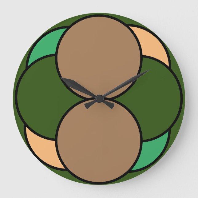 Bulbs, circle large clock (Front)