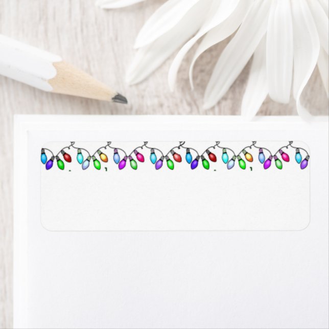 Bulbs Lables (Matching Sets) Return Address Label (Insitu)