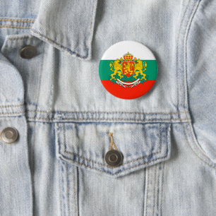 Bulgaria 6 Cm Round Badge