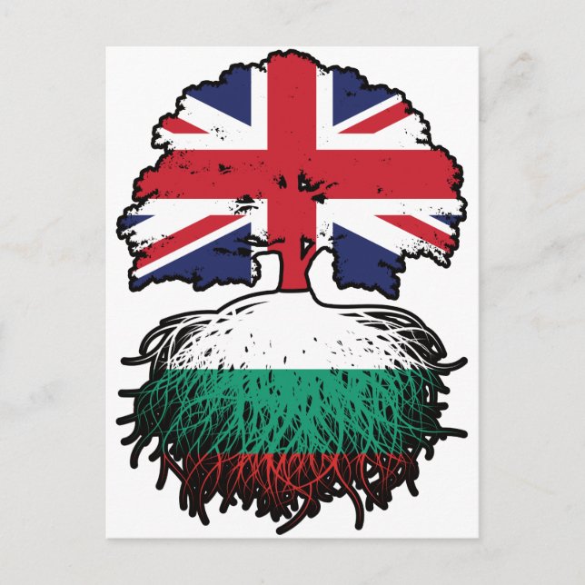 Bulgaria Bulgarian British UK United Kingdom Postcard (Front)