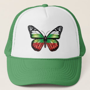 Bulgaria Butterfly Monarque Flag Trucker Hat