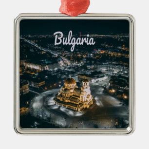 Bulgaria Capital Sofia Alexander Nevsky Cathedral Metal Ornament
