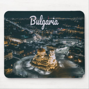 Bulgaria Capital Sofia Alexander Nevsky Cathedral Mouse Pad