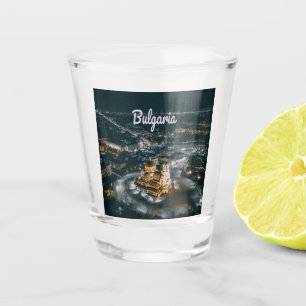 Bulgaria Capital Sofia Alexander Nevsky Cathedral Shot Glass