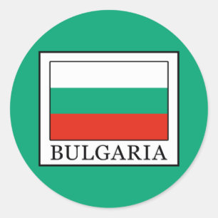 Bulgaria Classic Round Sticker