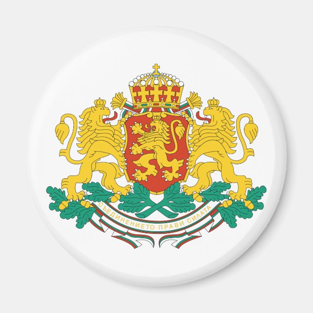 Bulgaria Coat of Arms Magnet (Front)