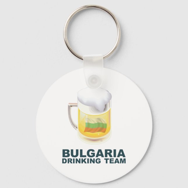 Bulgaria Drinking Team Key Ring (Front)