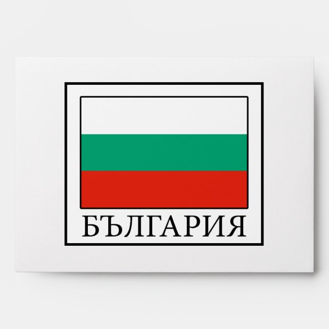 Bulgaria Envelope (Front)