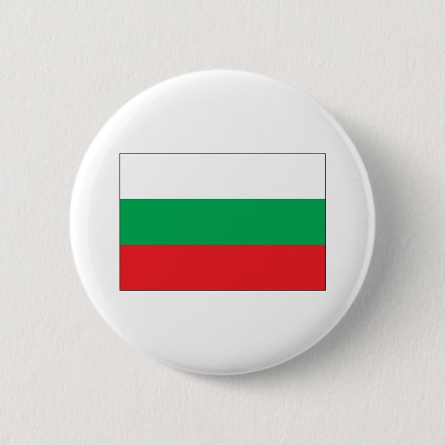 Bulgaria Flag 6 Cm Round Badge (Front)