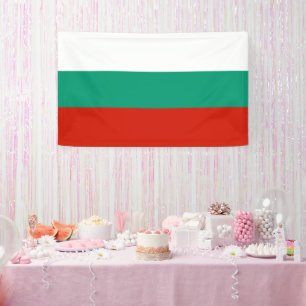 Bulgaria flag banner