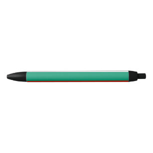 Bulgaria flag black ink pen
