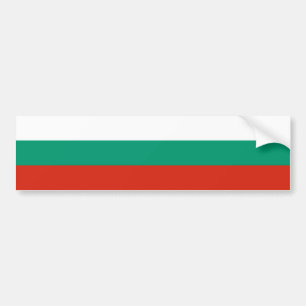 Bulgaria Flag Bumper Sticker