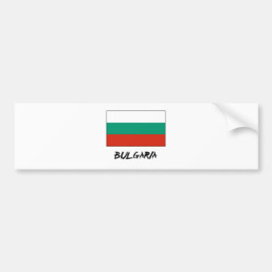 Bulgaria Flag Bumper Sticker