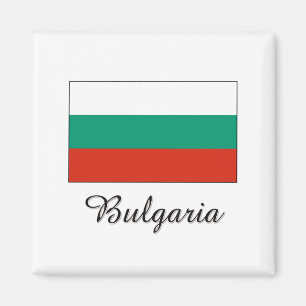 Bulgaria Flag Design Magnet