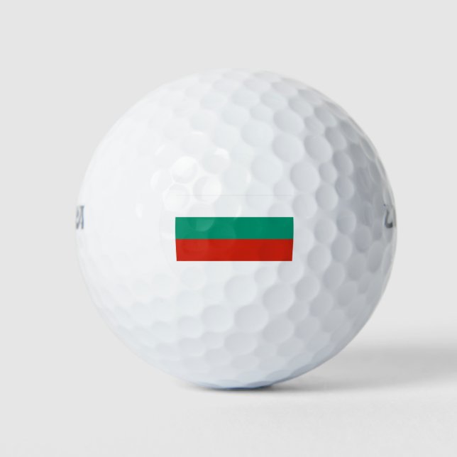 Bulgaria Flag Golf Balls (Front)