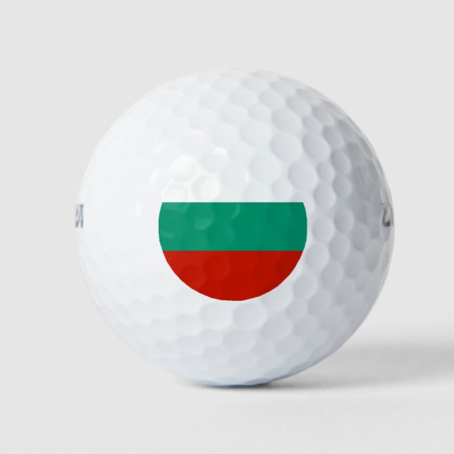 Bulgaria flag golf balls (Front)