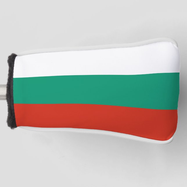Bulgaria Flag Golf Head Cover (Front)