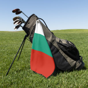 Bulgaria flag golf towel