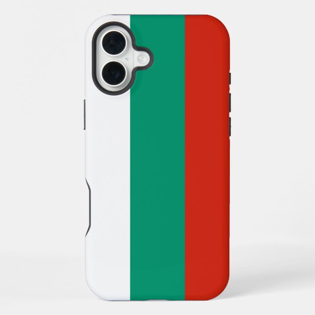 Bulgaria Flag iPhone Case (Back)