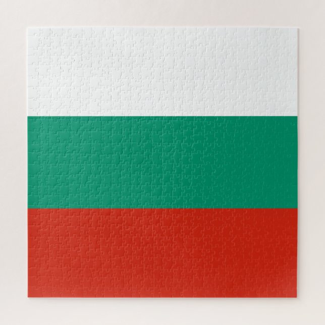 Bulgaria Flag Jigsaw Puzzle (Vertical)