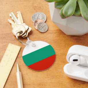 Bulgaria flag key ring