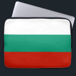 Bulgaria flag laptop sleeve<br><div class="desc">An ideal gift for all those who are patriotic of their country!</div>