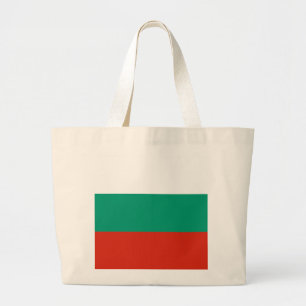 Bulgaria Flag Large Tote Bag