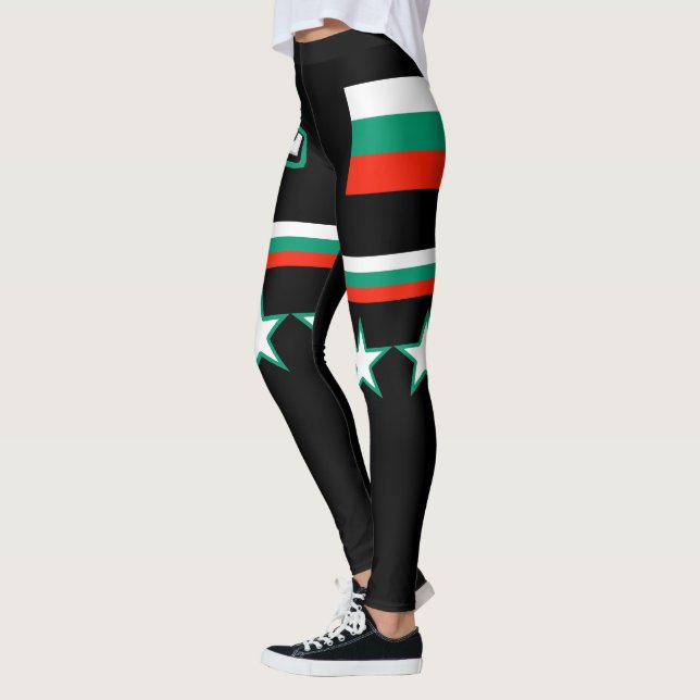 Bulgaria Flag Leggings (Left)