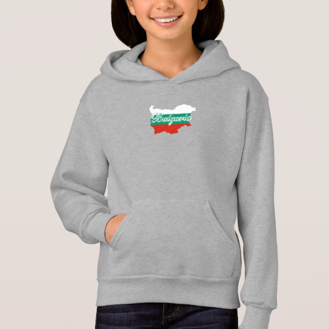 Bulgaria flag map (Front)