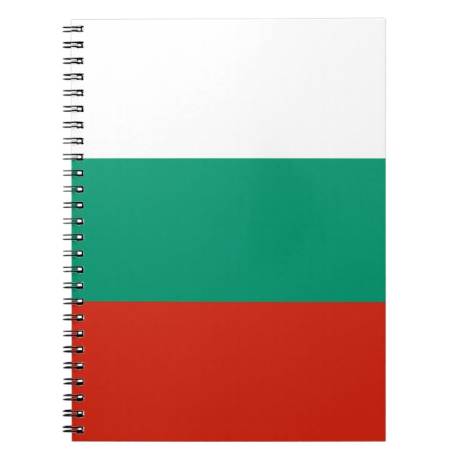 Bulgaria Flag Notebook (Front)
