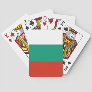 Bulgaria Flag Playing Cards