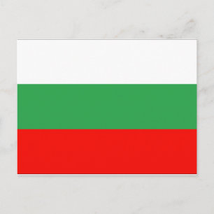 Bulgaria Flag Postcard