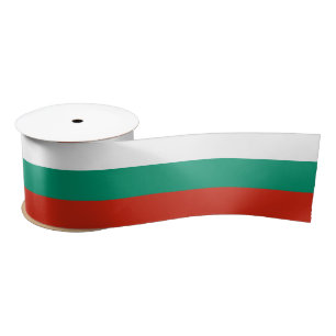 Bulgaria Flag Satin Ribbon