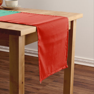 Bulgaria flag short table runner