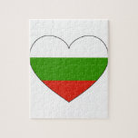 Bulgaria Flag Simple Jigsaw Puzzle<br><div class="desc">It is here. A trendy design featuring the flag of Bulgaria. Perfect for the Bulgarian you love.That may even be you.</div>