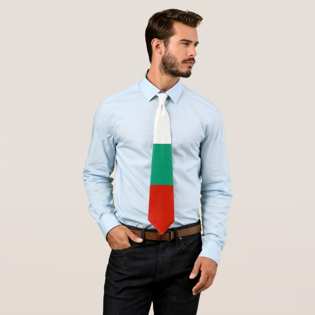 Bulgaria flag tie (In Situ)