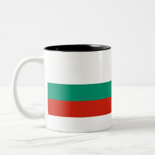 Bulgaria Flag Two-Tone Coffee Mug