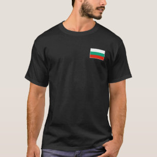 Bulgaria Flag With Vintage Bulgarian National Colo T-Shirt