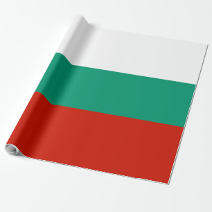 Bulgaria flag wrapping paper