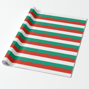 Bulgaria Flag Wrapping Paper