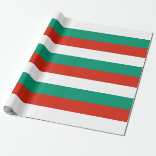 Bulgaria Flag Wrapping Paper
