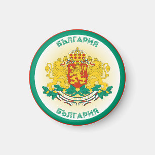 Bulgaria Heritage Emblem Magnet