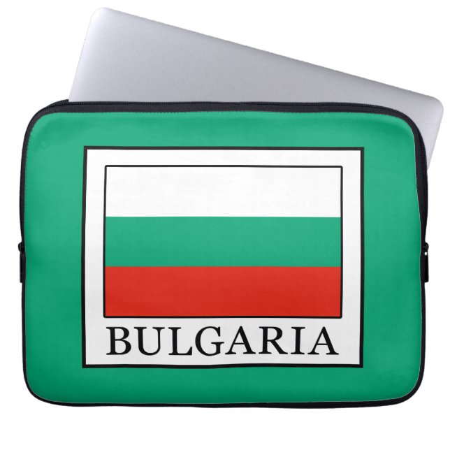 Bulgaria Laptop Sleeve (Front)
