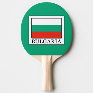 Bulgaria Ping Pong Paddle