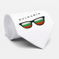 Bulgaria Shades custom text & colour tie