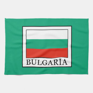 Bulgaria Tea Towel