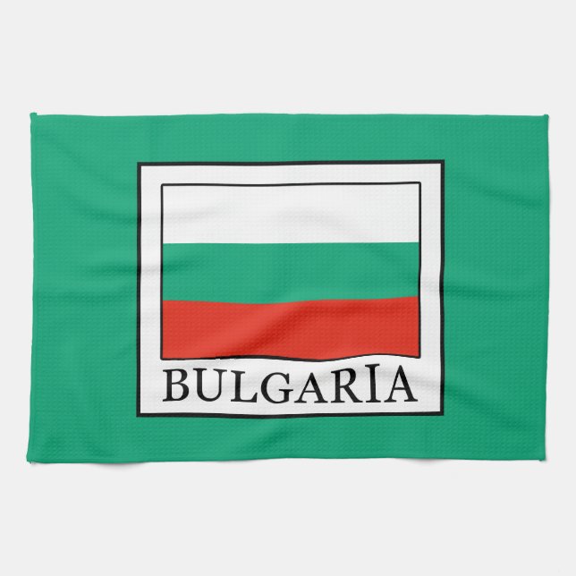 Bulgaria Tea Towel (Horizontal)