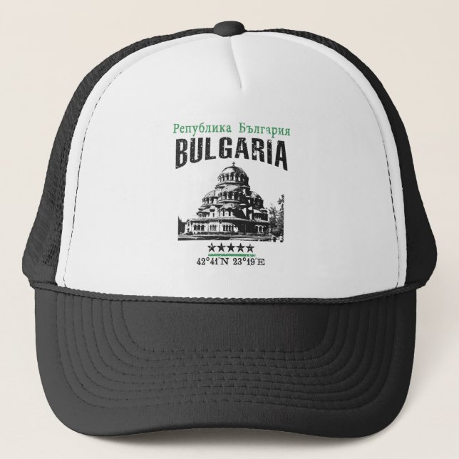 Bulgaria Trucker Hat (Front)