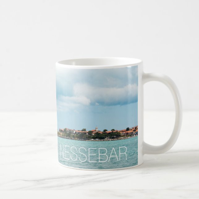 Bulgarian city Nessebar Coffee Mug (Right)